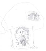 Cute little Fairy and its Mushroom House